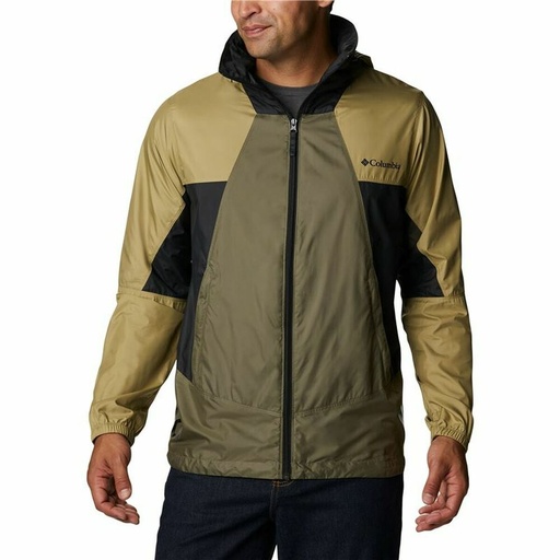 [S6444423] Windcheater Jacket Columbia Point Park Green