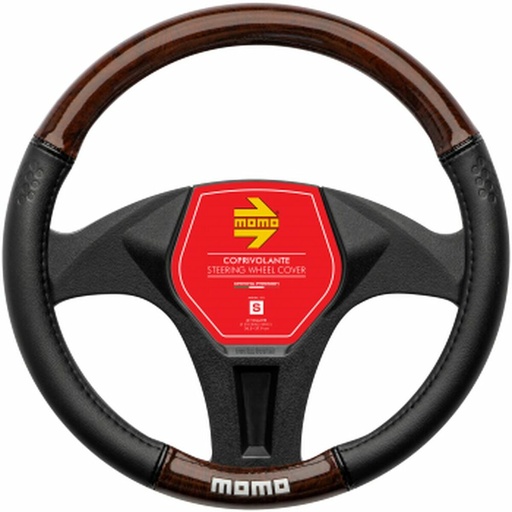 [S3723040] Steering Wheel Cover MOMO MOMLSWC0LXWDM Brown Ø 36,5 - 39 cm